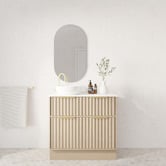 Marquis Salamander 900mm Freestanding Single Vanity with Solid Surface Countertop