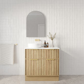 Marquis Salamander 900mm Freestanding Single Vanity with Solid Surface Countertop