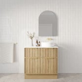 Marquis Salamander 900mm Freestanding Single Vanity with Solid Surface Countertop
