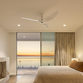 Big Ass Fans Haiku 152cm DC White Low Profile Smart Ceiling Fan with Remote Control