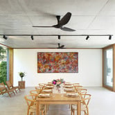 Big Ass Fans Haiku 152cm DC Black Low Profile Smart Ceiling Fan with Remote Control