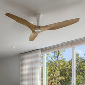 Big Ass Fans 152cm Caramel Bamboo Haiku Low Profile Mount DC Ceiling Fan