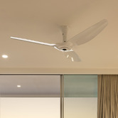 Big Ass Fans Haiku 152cm DC White Low Profile Smart Ceiling Fan with Remote Control