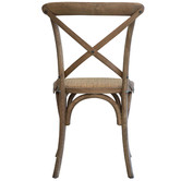 Lila Interiors Desma Crossback Rattan Dining Chair