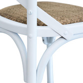 Lila Interiors Desma Crossback Rattan Dining Chair