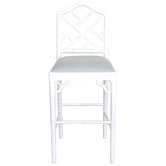 Lila Interiors 65cm Chippendale Counter Stool
