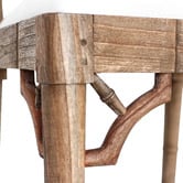 Lila Interiors 65cm Chippendale Counter Stool