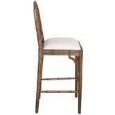 Lila Interiors 65cm Chippendale Counter Stool