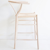 Lila Interiors 65cm Wishbone Replica Counter Stool