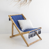 Lila Interiors Cuban Foldable Outdoor Sling Chair