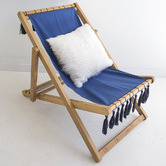 Lila Interiors Cuban Foldable Outdoor Sling Chair