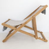 Lila Interiors Cuban Foldable Outdoor Sling Chair
