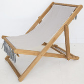 Lila Interiors Cuban Foldable Outdoor Sling Chair
