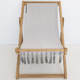 Lila Interiors Cuban Foldable Outdoor Sling Chair