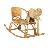 Lila Interiors Elephant Rattan Rocker