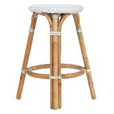 Lila Interiors 66cm Sorrento Dotted Backless Barstool