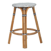 Lila Interiors 66cm Sorrento Dotted Backless Barstool