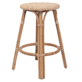 Lila Interiors 66cm Natural Sorrento Rattan Counter Stool