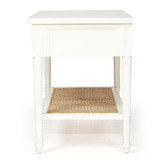 Lila Interiors White Hamilton 91cm Bedside Table