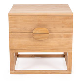 Lila Interiors Eden Teak Wood Bedside Table