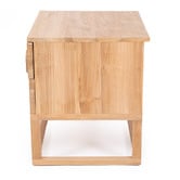 Lila Interiors Eden Teak Wood Bedside Table
