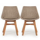 Lila Interiors Oceanic Outdoor Dining Chairs