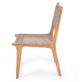 Lila Interiors Zen Teak Wood Outdoor Dining Chair