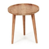 Lila Interiors Burleigh Teak Wood Side Table