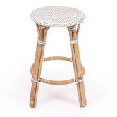 Lila Interiors 66cm Sorrento Dotted Backless Barstool