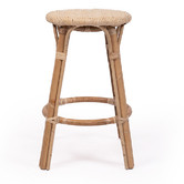 Lila Interiors 66cm Natural Sorrento Rattan Counter Stool