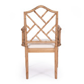 Lila Interiors Weathered Oak Chippendale Dining Chair