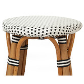 Lila Interiors 66cm Sorrento Dotted Backless Barstool