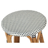 Lila Interiors 66cm Sorrento Dotted Backless Barstool
