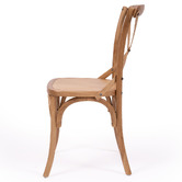Lila Interiors Renald Crossback Wooden Dining Chair