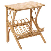 ZZZtime Mattresses Nunzio Rattan Bedside Table with Magazine Rack