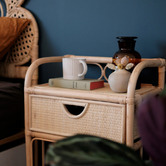 ZZZtime Mattresses Venezio Rattan Bedside Table