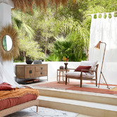 ZZZtime Mattresses Giuseppe Rattan Side Table