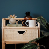 ZZZtime Mattresses Venezio Rattan Bedside Table