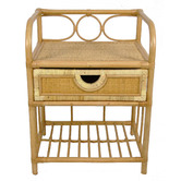 ZZZtime Mattresses Venezio Rattan Bedside Table