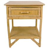 ZZZtime Mattresses Danara Rattan Bedside Table