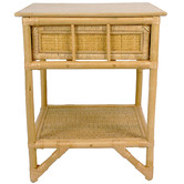 ZZZtime Mattresses Danara Rattan Bedside Table