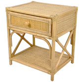 ZZZtime Mattresses Rapola Rattan Bedside Table