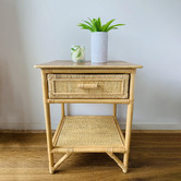 ZZZtime Mattresses Danara Rattan Bedside Table