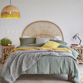 ZZZtime Mattresses Natural Frances Rattan Bedhead