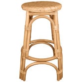 ZZZtime Mattresses 66cm Nyang Rattan Counter Stools