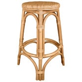 ZZZtime Mattresses 66cm Nyang Rattan Counter Stools