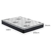 ZZZtime Mattresses Comfort Plush Pillow Top Bonnell Mattress