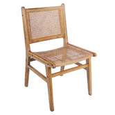 ZZZtime Mattresses Seraphina Teak Wood Dining Chair