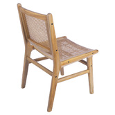 ZZZtime Mattresses Seraphina Teak Wood Dining Chair