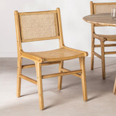 ZZZtime Mattresses Seraphina Teak Wood Dining Chair